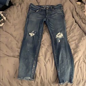 American eagle super super stretch jegging size 12